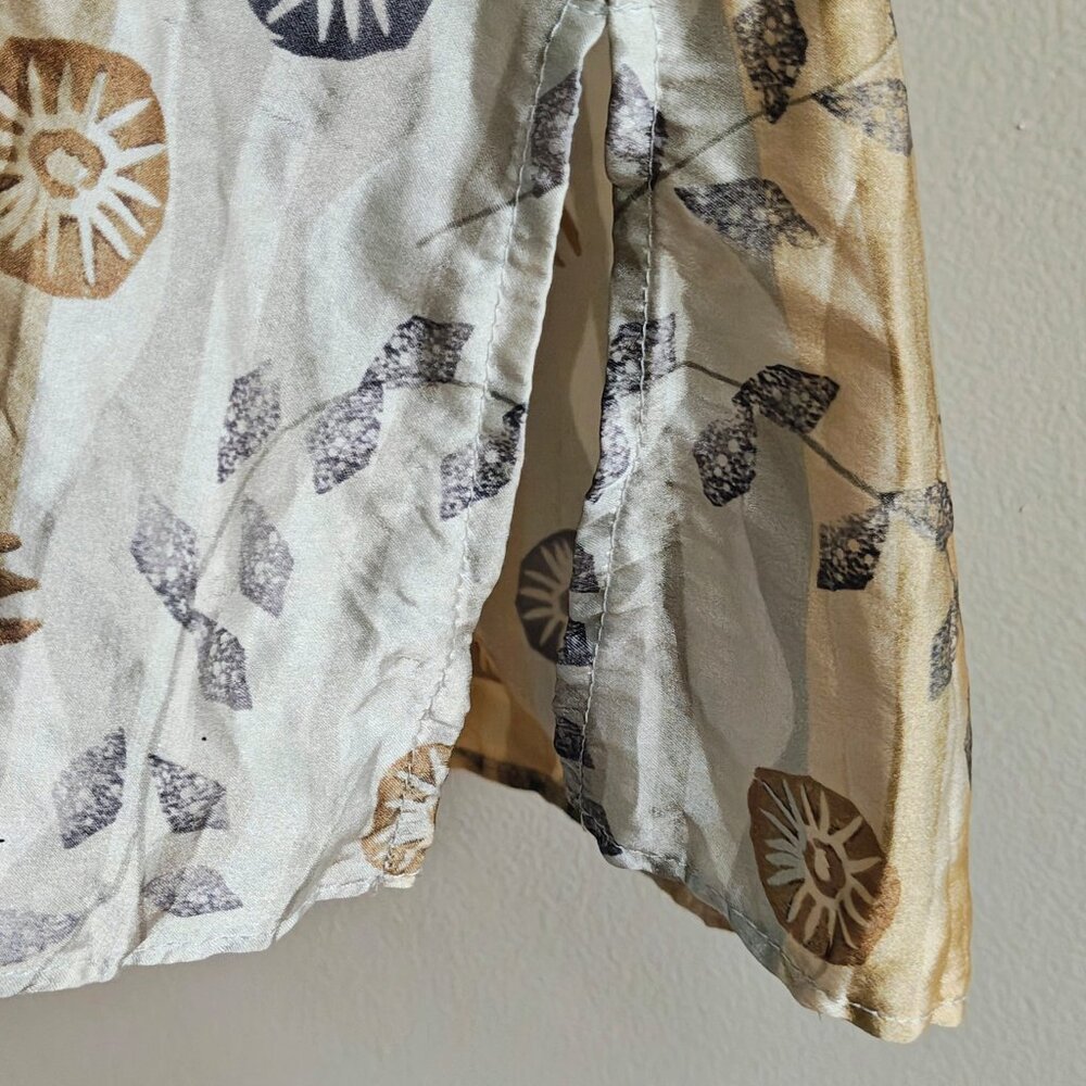 Vintage Embellished Silk Blouse - Picture 7 of 11